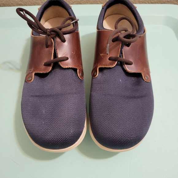 Birkenstock Minot Navy mesh and leather shoes 40 Regular women's 9 EUC!!! - Picture 4 of 6